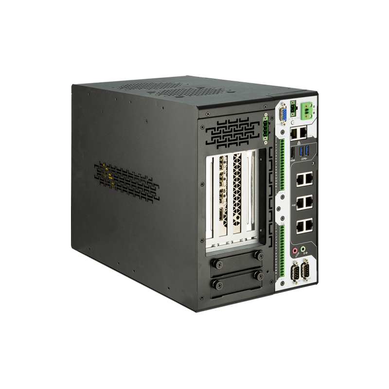 Industry AI Platform - NVIDIA RTX 3070 eller Dual Tesla T4 GPU, 10:e generationens Xeon® Core™ - 6 GbE PoE