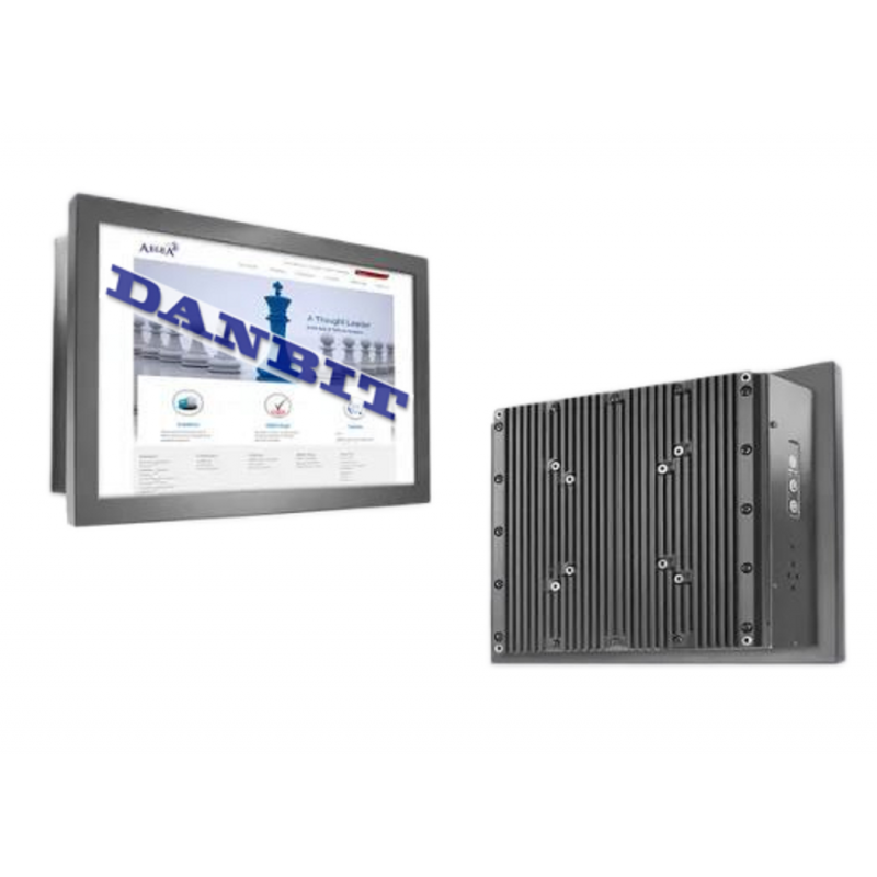 Panel PC12.1" Wide Screen TFT Celeron J6412, 2XHDMI, USB3.0 2x LAN/ethernet 24Vdc, Stainelss Steel 316 Sinligh, High Brughtness