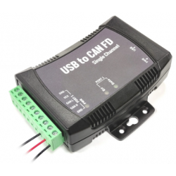 1 port USB til CAN FD bus adapter. CAN 2.0A/B. ISO 11898_2:2016. 8Mbps