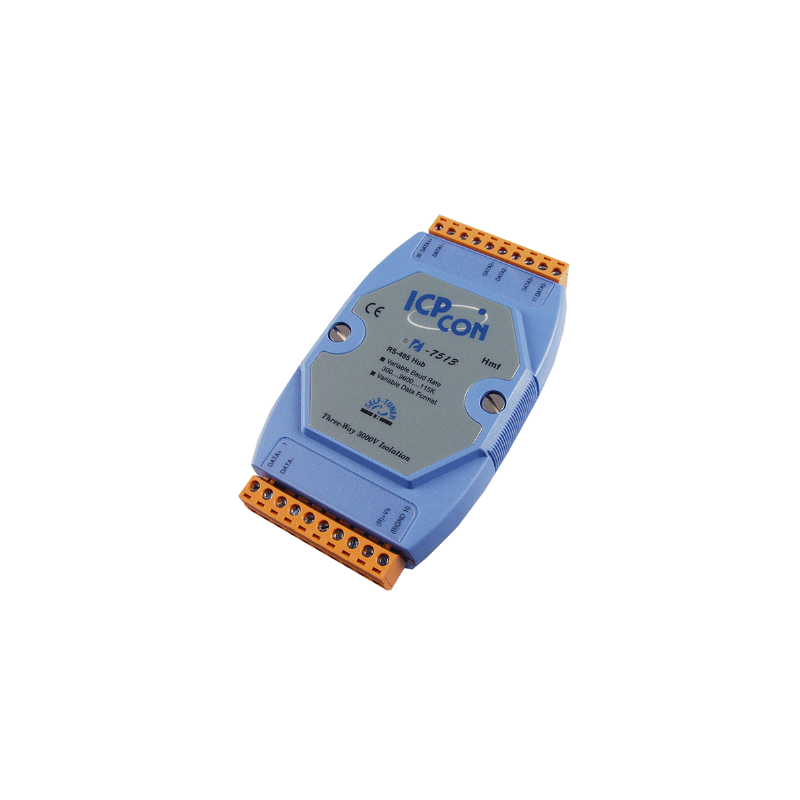 Optoisolated 3-Way RS485 Repeater & Splitter for DIN Rail