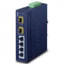 6-Port Gigabit Switch with RJ45 & SFP Ports