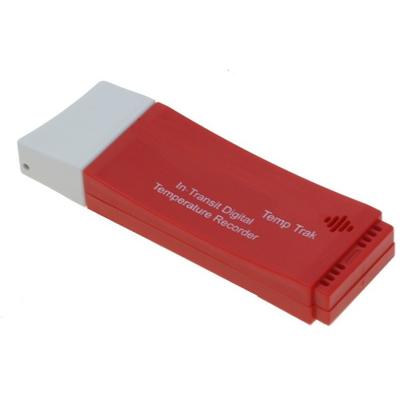 Independent temperature logger with battery