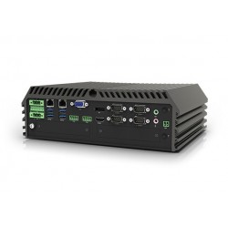 Fanless IOT GPU Computer -40°C to 70°C, RS232/USB, 64GB RAM, MIL-STD-810H MXM