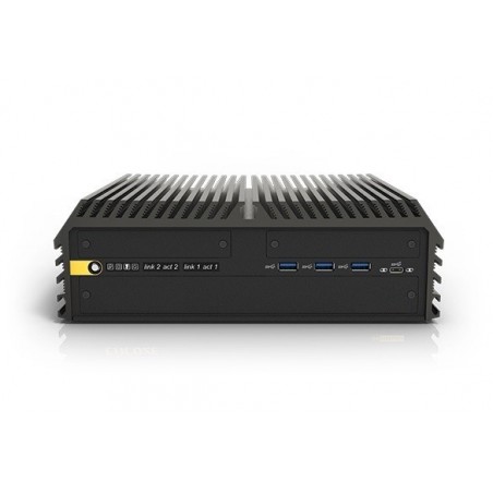 Fanless IOT GPU Computer -40°C to 70°C, RS232/USB, 64GB RAM, MIL-STD-810H MXM