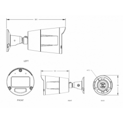 High-Performance LPR Camera | 1080P PoE | IP67 | Standalone Database
