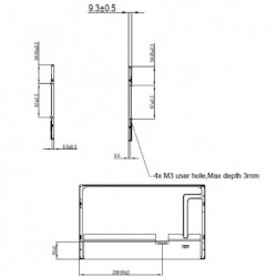 15.6 High Brightness TFT display LCD Monitor - 1200 Nits, 1920x1080 Resolution
