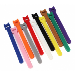 Kardborreband, buntband, kardborreband, 12 x 150 mm, vit