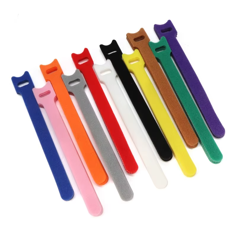 Kardborreband, buntband, kardborreband, 12 x 150 mm, vit