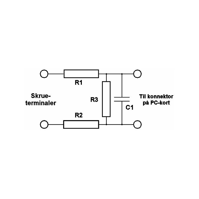 Terminal kort med 34 pol IDC jane plug incl kabel - Binär Teknik AB