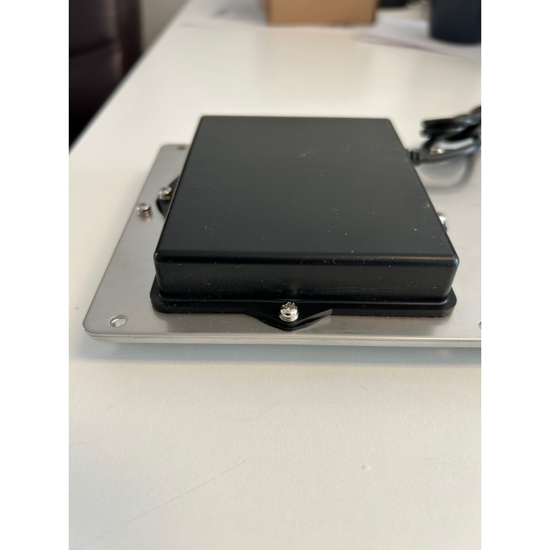 Industriellt metalltangentbord för installation IP65, PS/2-gränssnitt.