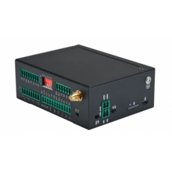 4G SMS alarm system with 8 + 6 inputs, 4 relay outputs, temp/humidity input, Cloud