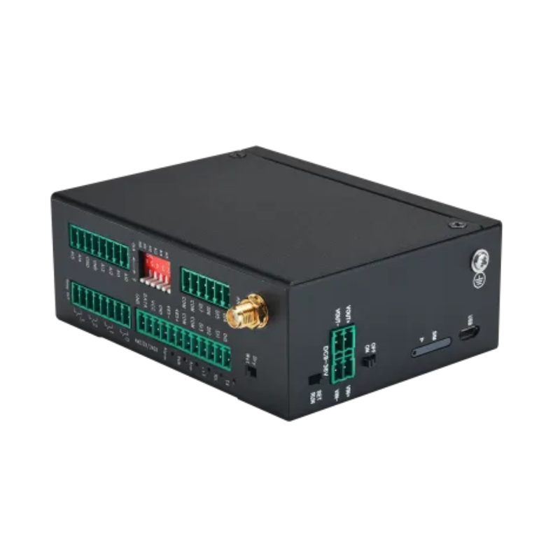 4G SMS alarm system with 8 + 6 inputs, 4 relay outputs, temp/humidity input, Cloud