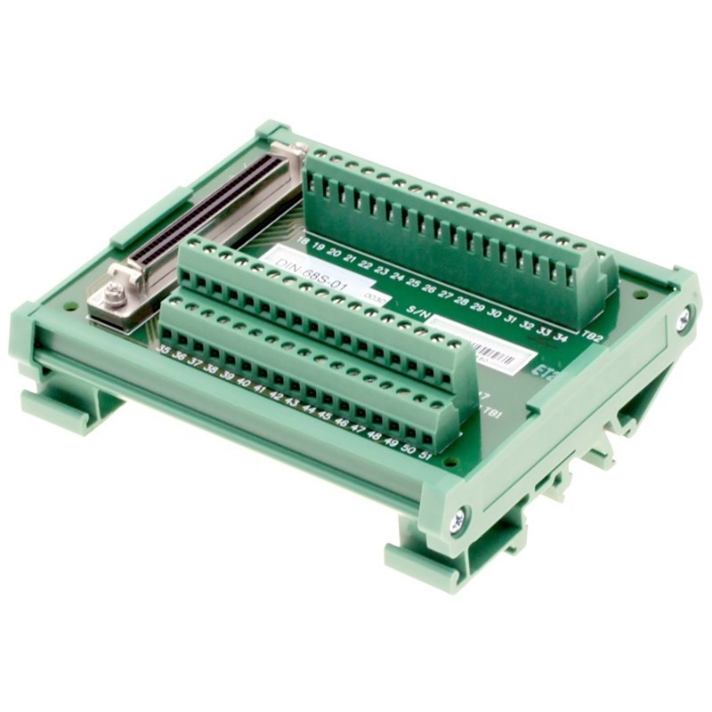 Adlink DIN-68S-01 Terminal Board with 68 Screw Terminals