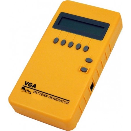 Testgenerator för VGA-skärmar. 34 olika testmönster