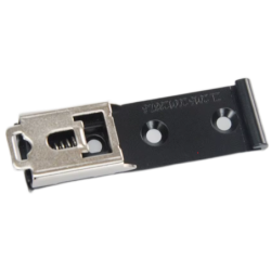 Secure DIN Mount with Spring for PLC, IoT & HMI Installations
