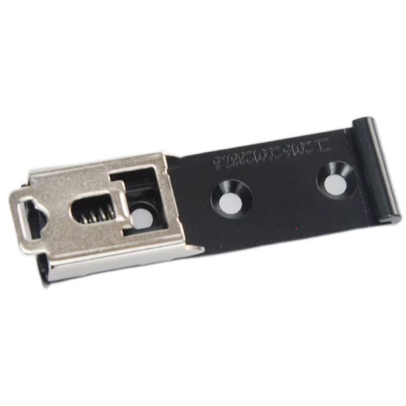 Säkert DIN-fäste med fjäder för PLC-, IoT- och HMI-installationer