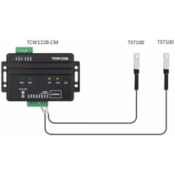 TST100 - Temperature sensor with dallas chip, -40 - + 85 ° C