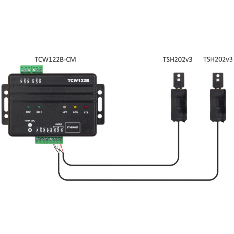TSH202v3 - 1-Wire temperatur och fuktsensor från Binär Teknik