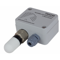 Temperatur och fuktmätare med 1-tråd. -20 - + 60 ° C, 5 - 95% RH