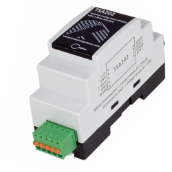 2 x 0–20 mA eller 2 x 0–10 V, 16 bitars upplösning, 1-trådsgränssnitt