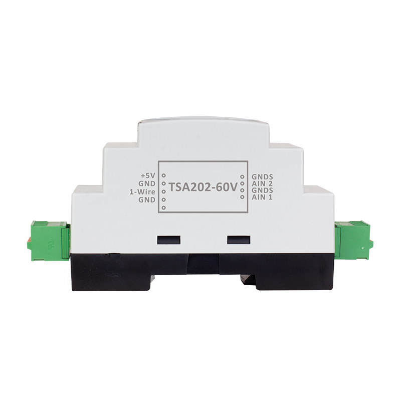 2 x Analog input module, 0-60V, 16bit resolution, 1-wire interface