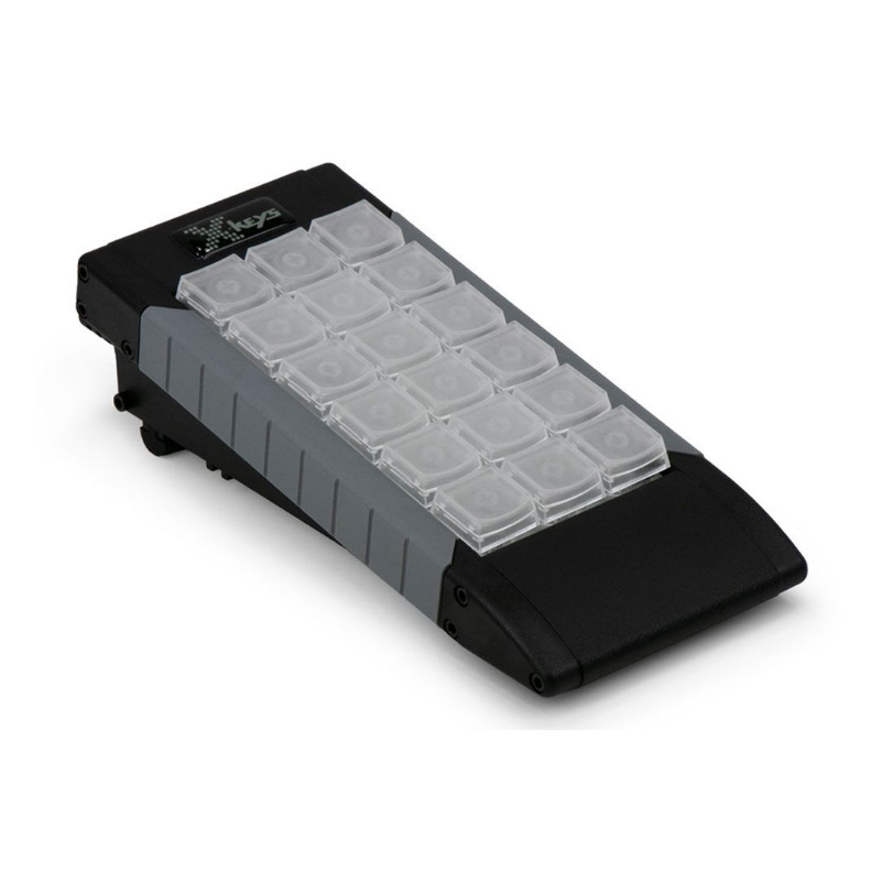X-KEYS - Programmerbart tangentbord med 18 tangenter, USB, bakgrundsbelysning