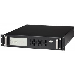 2.2 kVA / 1.3 kWatt UPS for 19 "rack mounting, incl. 4 batteries