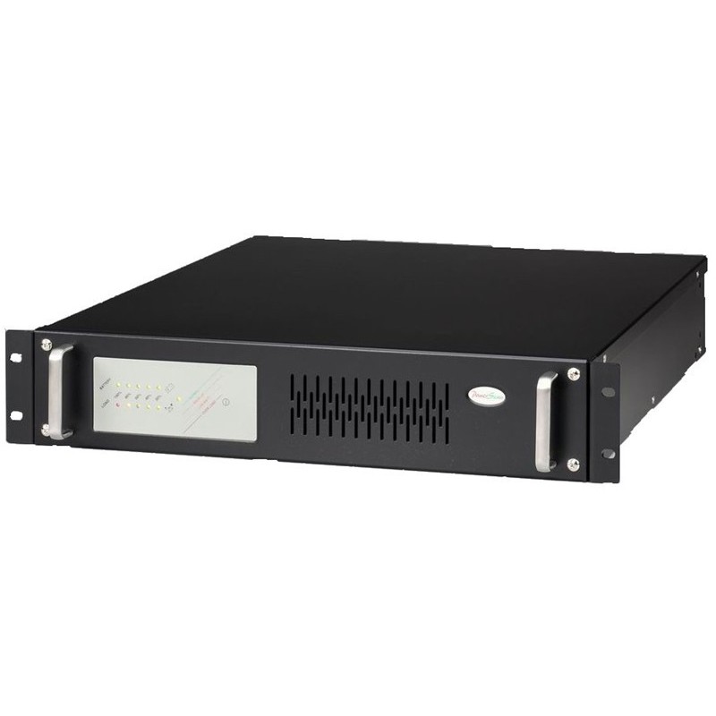2.2 kVA / 1.3 kWatt UPS for 19 "rack mounting, incl. 4 batteries