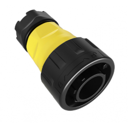 Waterproof RJ45 connector for patch cable. IP67. With bayonet lock. Quick coupling