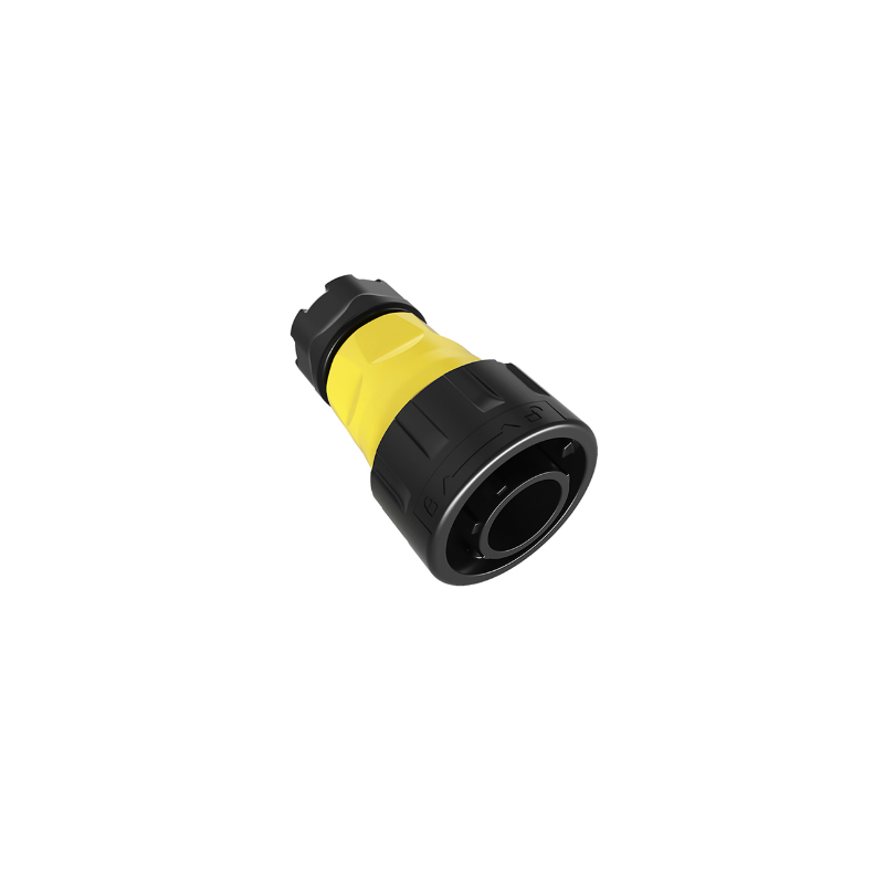 Waterproof RJ45 connector for patch cable. IP67. With bayonet lock. Quick coupling