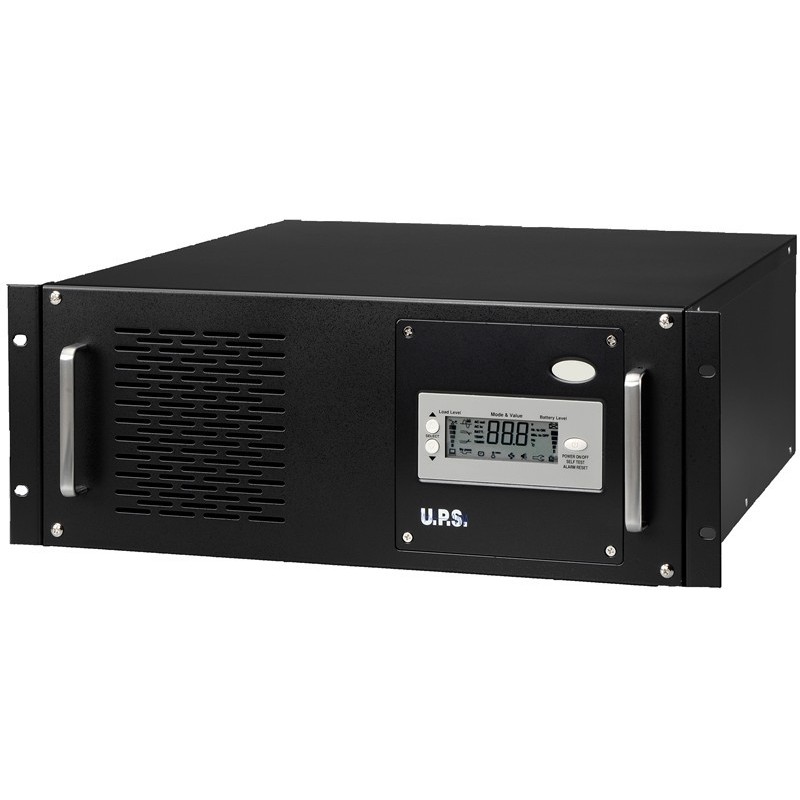 UPS - uninterruptible power supply for 19" rack, incl. Batteries - Rack mounting