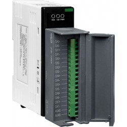 8 x stressing, current and temperature measurement is +/- 10V, 0-20mA, TC, 16bit solution