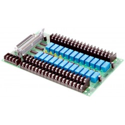 Interface terminal card with 24 switching relay outputs 250V, 1A - DANBIT