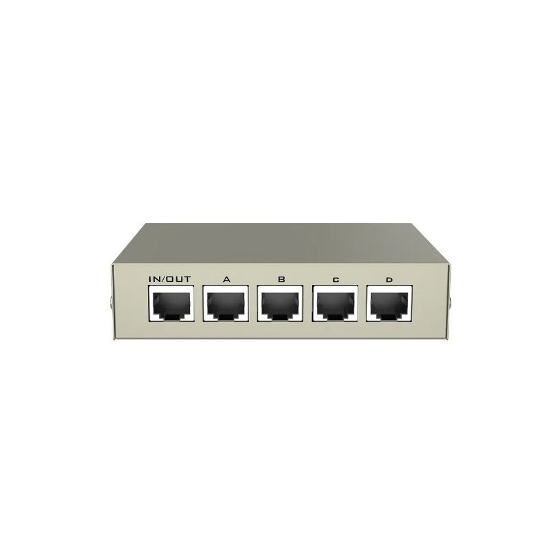 4-portars RJ45 manuell switch 1 till 4 eller 4:1