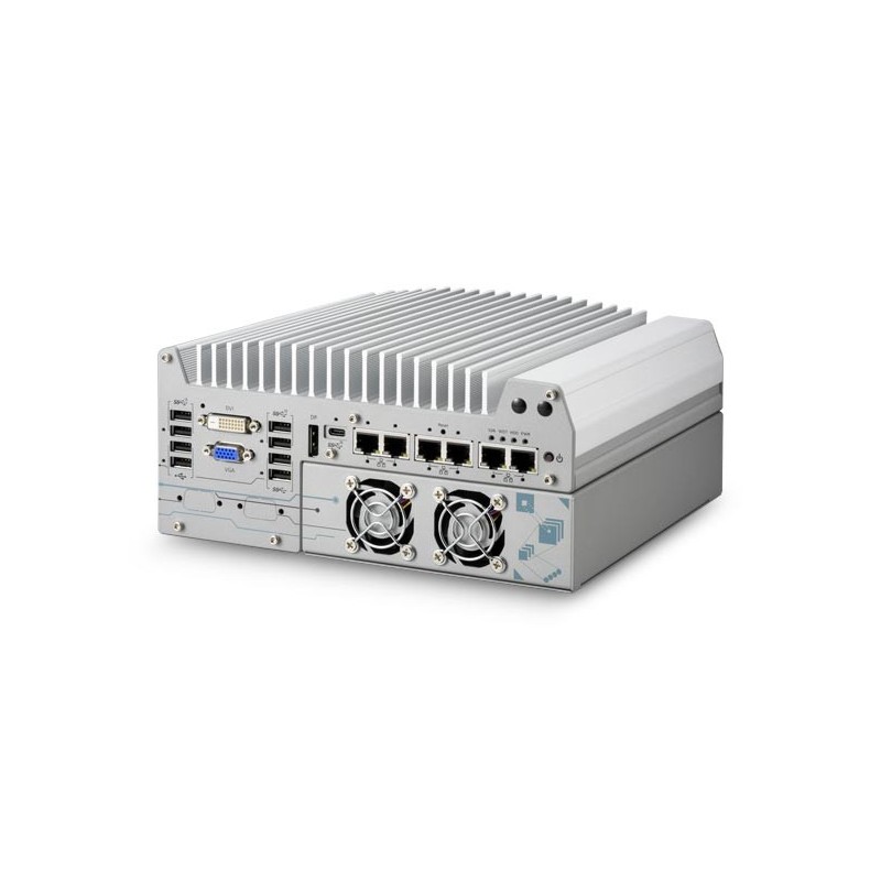 FANLESS, GPU Embedded PC, TPM, USB, DP, DVI, VGA, Wide temperature, Industrial, POE+, Nuvo-9160GC