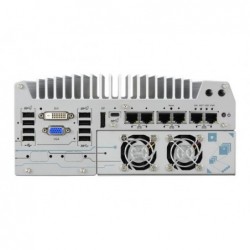 FLÄKTLÖS, GPU-inbäddad dator, TPM, USB, DP, DVI, VGA, Brett temperaturområde, Industriell, POE+, Nuvo-9160GC