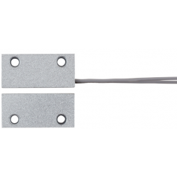 Magnetisk dörrkontakt, Reed. Kontakt sluten när enheter är nära varandra