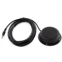 Extremely robust foot switch with 3.5 mm jack. Closing contact when pressed.