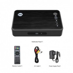 Media Player, 4K, HDMI & VGA, Auto play from USB & SD