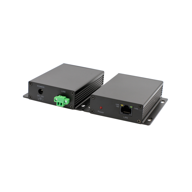 Ethernet, VDSL point to point over 2-wire cable, up to 600 m, up to 100Mbps