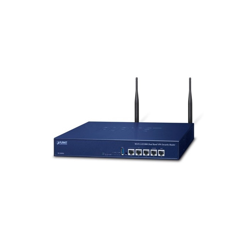 Wi-Fi 6 AX1800 Dual Band VPN-router med säkerhet och PoE+ som tillval | Hög tillgänglighet för små och medelstora företag