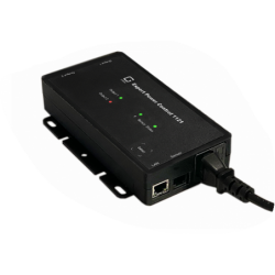 2-portars PDU med portväxling och effektmätare, watchdog, avancerade funktioner