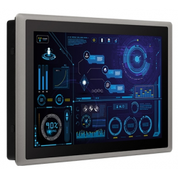 15,6" TFT WXGA 16:9 displaymodul med resistiv 5-tråds/projicerad kapacitiv touch