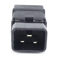 IEC320 C20 PDU IEC 3-polig kontakt till kabel med jord