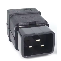 IEC320 C20 PDU IEC 3-polig kontakt till kabel med jord