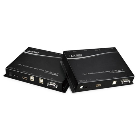 HDMI 4K60 KVM-sändare över IP med PoE, USB för tangentbord, mus och pekskärm