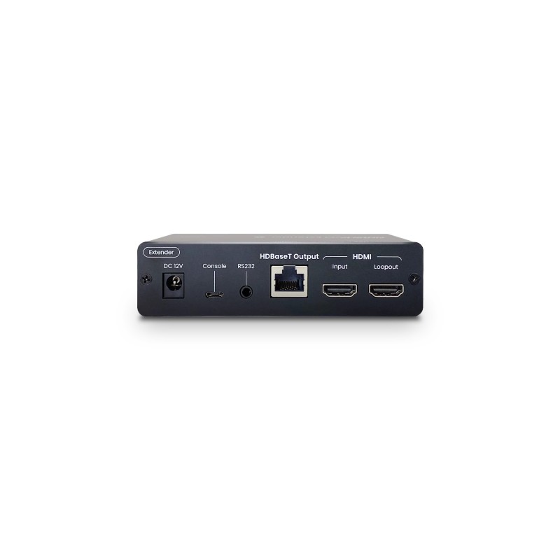 4K60 HDMI KVM Extender over Cat6 100 m with USB 2.0 & Audio