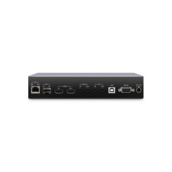 4K60 HDMI KVM över IP-förlängare PoE 100 m / 60 km med kontroll och ljud