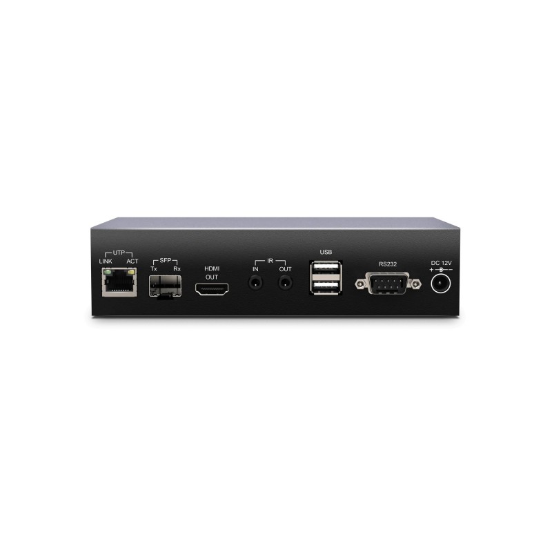 4K60 HDMI KVM over IP Extender PoE 100 m / 60 km with Control & Audio