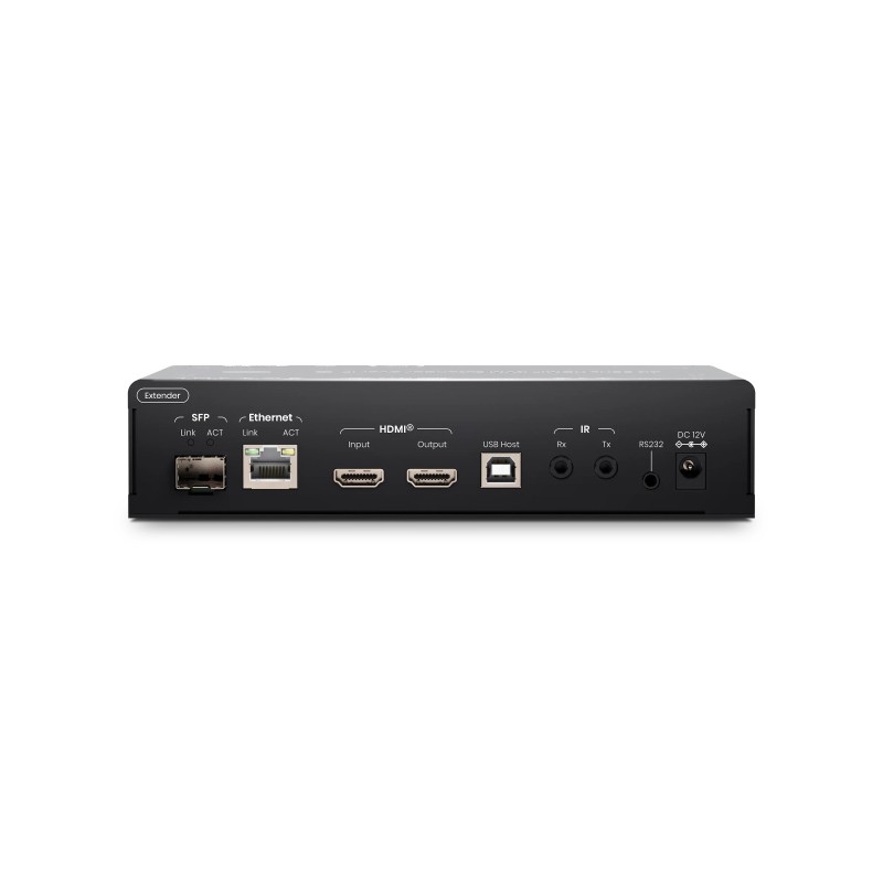4K60 HDMI KVM över IP-förlängare 100 m / 60 km med USB, RS232 och ljud